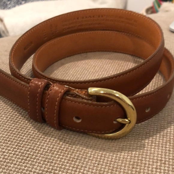 Coach leather belt NEW - Picture 2 of 2
